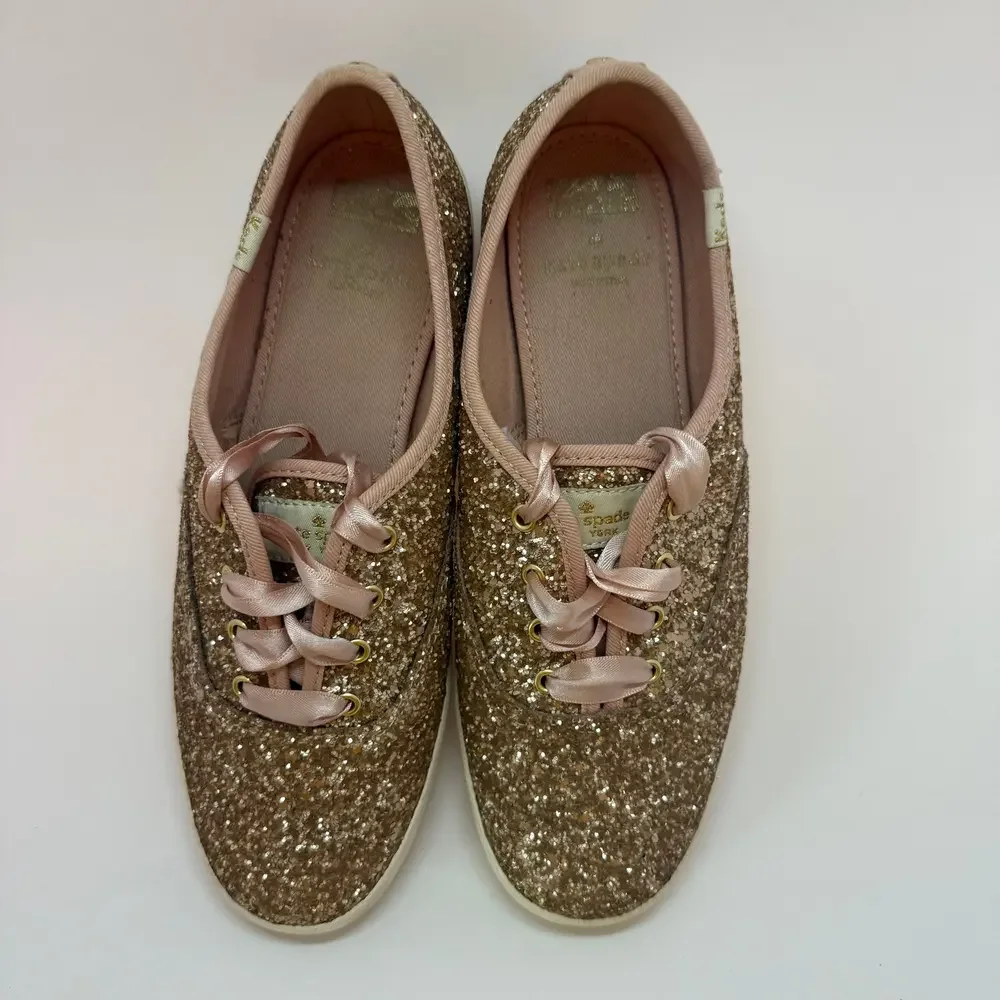 Keds x Kate Spade Glitter‎ Sneakers – Size 7.5